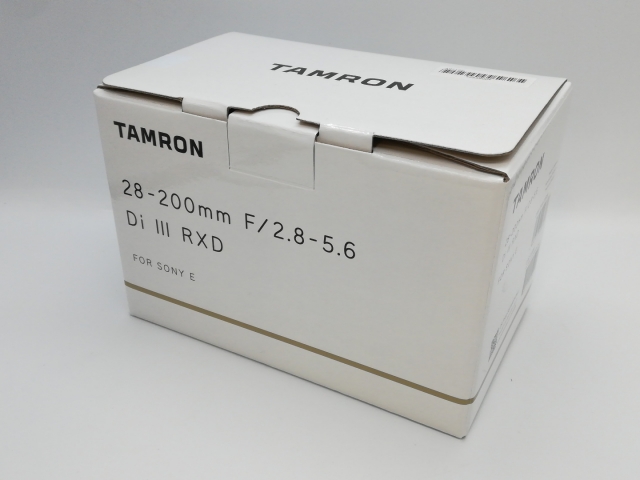 【未使用】TAMRON 28-200mm F/2.8-5.6 Di III RXD (Model A071) (SONY Eマウント(FE))【京都】保証期間３ヶ月