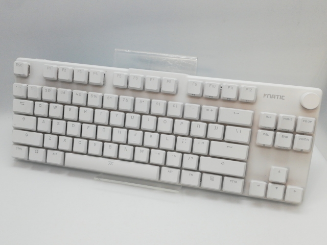 【中古】FNATIC STREAK80 LP WHITE US KB0007-001 [英語配列/ホワイト]【京都】保証期間１週間