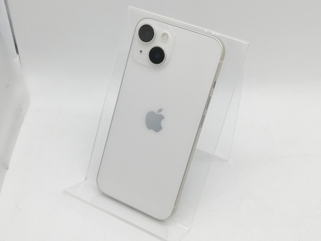 【中古】Apple 国内版 【SIMフリー】 iPhone 14 256GB スターライト MPW33J/A【京都】保証期間１ヶ月【ランクC】