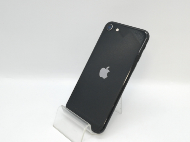 【中古】Apple au 【SIMロック解除済み】 iPhone SE（第2世代） 64GB ブラック MX9R2J/A【京都】保証期間１ヶ月【ランクC】_1