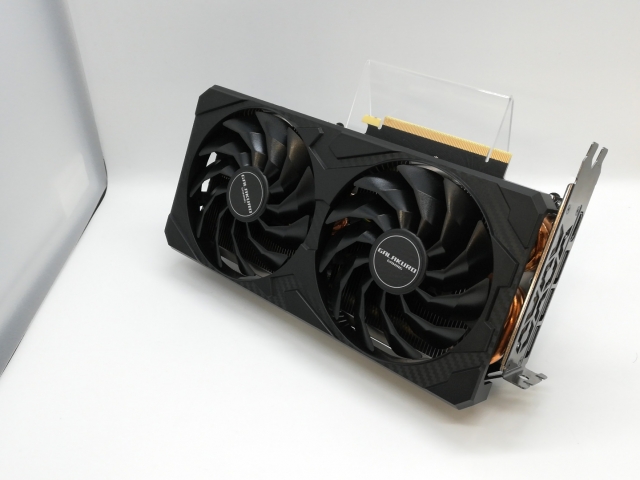 【中古】玄人志向 GALAKURO GAMING GG-RTX3070-E8GB/OC/DF/LHR RTX3070(LHR)/8GB(GDDR6)【京都】保証期間１週間