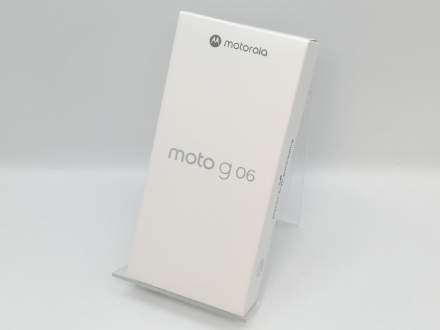 【未使用】MOTOROLA 国内版 【SIMフリー】 moto g06 PANTONE Tapestry(タペストリーブルー)【京都】保証期間３ヶ月