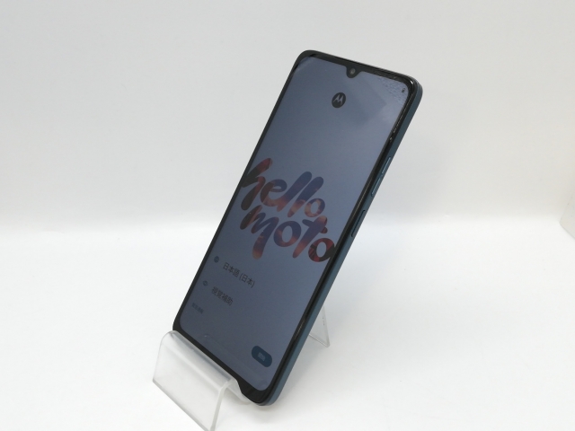 【中古】MOTOROLA 国内版 【SIMフリー】 moto g06 PANTONE Tapestry(タペストリーブルー)【京都】保証期間１ヶ月【ランクB】