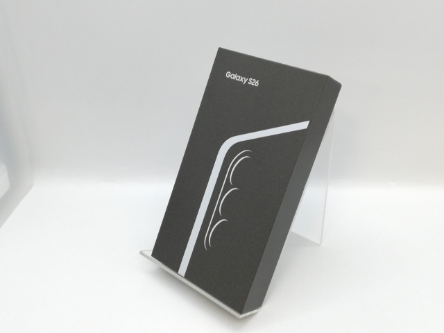 【未使用】SAMSUNG 国内版 【SIMフリー】 Galaxy S26 ブラック 12GB 256GB【京都】保証期間３ヶ月