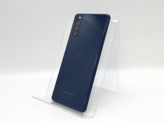 【中古】SONY docomo 【SIMロック解除済み】 Xperia 10 II ブルー 4GB 64GB SO-41A【京都】保証期間１ヶ月【ランクC】