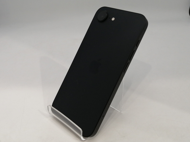 【中古】Apple 国内版 【SIMフリー】 iPhone 16e 128GB ブラック MD1Q4J/A【浜松駅前】保証期間１ヶ月【ランクA】