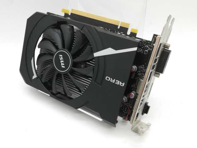 【中古】MSI GeForce GTX 1650 AERO ITX 4G OC GTX1650/4GB(GDDR5)/PCI-E【京都】保証期間１週間