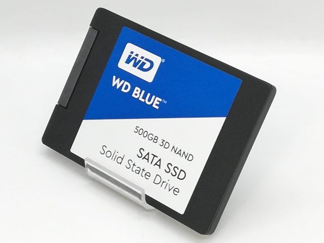 【中古】W.D. WD Blue 3D WDS500G2B0A 500GB/SSD/6GbpsSATA/TLC【京都】保証期間１週間