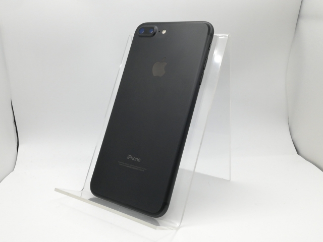 【中古】Apple docomo 【SIMロック解除済み】 iPhone 7 Plus 128GB ブラック MN6F2J/A【京都】保証期間１ヶ月【ランクC】