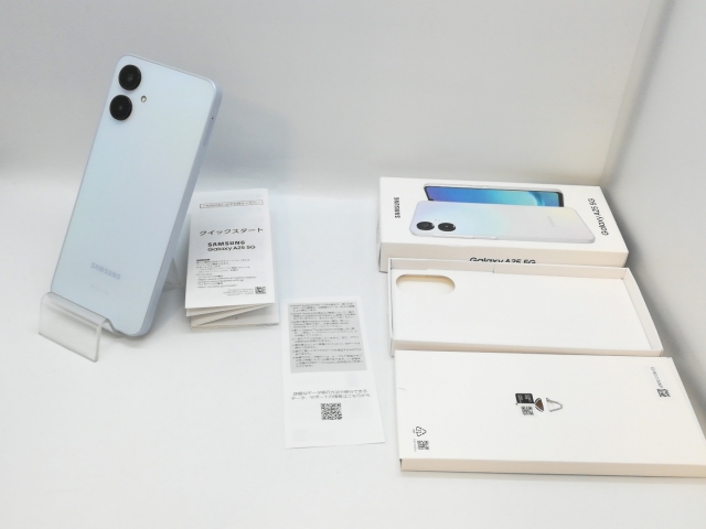 【中古】SAMSUNG SoftBank 【SIMフリー】 Galaxy A25 5G ライトブルー 4GB 64GB SCSBB3【京都】保証期間１ヶ月【ランクA】_6