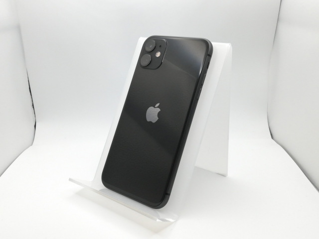 中古】Apple au 【SIMロック解除済み】 iPhone 11 64GB ブラック