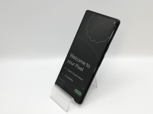 中古】Google 国内版 【SIMフリー】 Pixel 6 Pro ストーミーブラック 