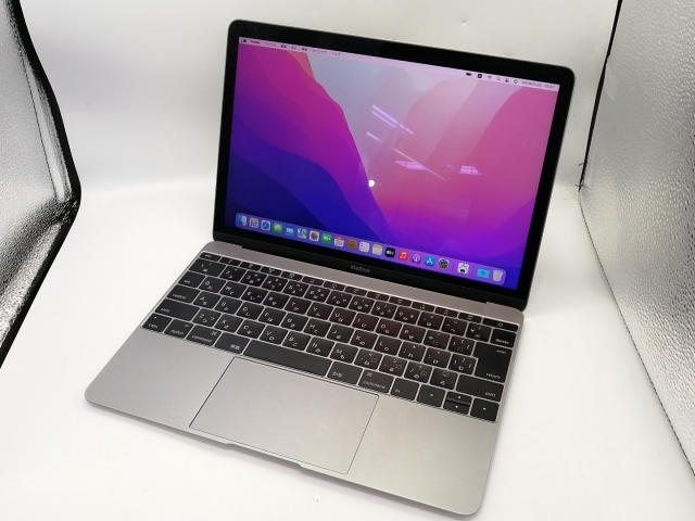 【中古】Apple MacBook 12インチ CoreM3:1.1GHz 256GB スペースグレイ MLH72J/A  (Early 2016)【京都】保証期間１ヶ月【ランクC】の通販は中古ノートパソコン