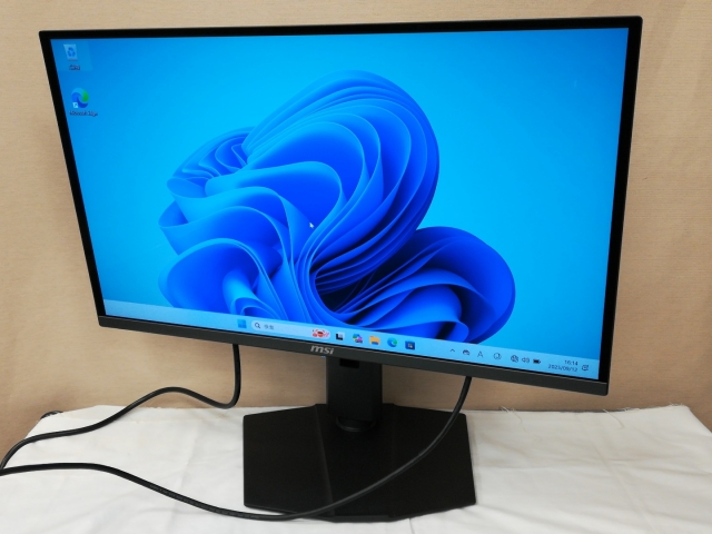 【中古】MSI MPG 271QRX QD-OLED  [26.5インチ/2560x1440/OLED/半光沢/USB-C/DisplayPort/HDMI/360Hz/0.03ms/GtoG/Adaptive-Sync](2024)【小倉駅前】保証期間１週間