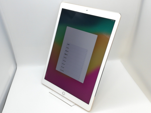 【中古】Apple 【Wi-Fi】 12.9インチ iPad Pro（第2世代/2017） 512GB ゴールド MPL12J/A【京都】保証期間１ヶ月【ランクC】