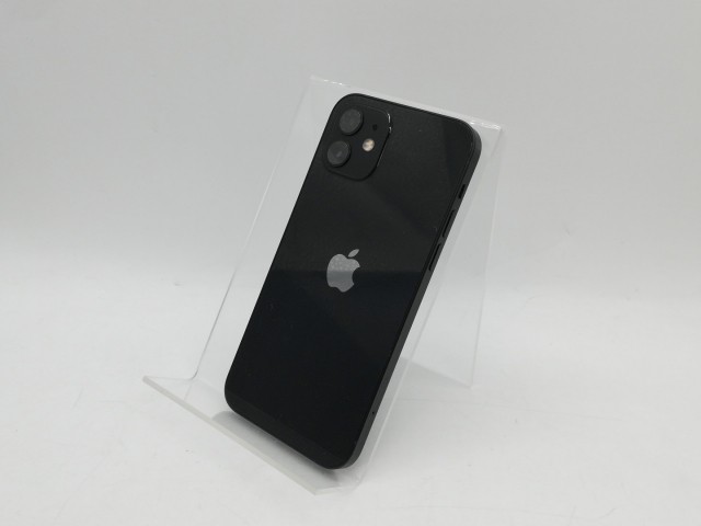 【中古】Apple 国内版 【SIMフリー】 iPhone 12 128GB ブラック MGHU3J/A【高崎モントレー】保証期間１ヶ月【ランクA】