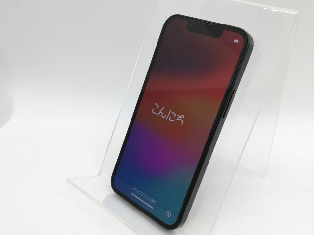 【中古】Apple iPhone 13 mini 128GB ミッドナイト （国内版SIMロックフリー） MLJC3J/A【京都】保証期間１ヶ月【ランクB】