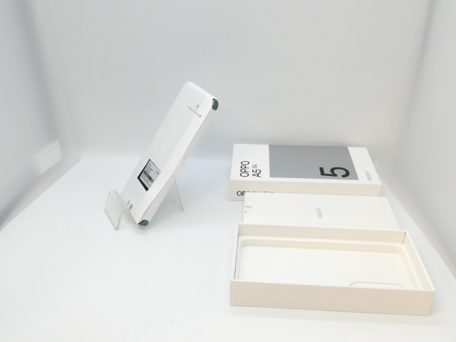 【未使用】Oppo au 【SIMフリー】 OPPO A5 5G 4GB 128GB グリーン OPG06【京都】保証期間３ヶ月_3