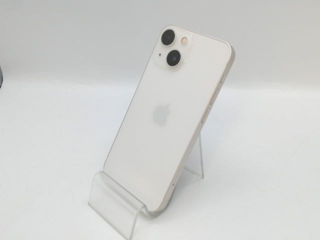 【中古】Apple 楽天モバイル 【SIMフリー】 iPhone 13 mini 128GB スターライト MLJE3J/A【京都】保証期間１ヶ月【ランクC】_1