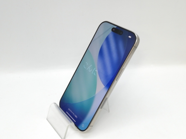 【中古】Apple 国内版 【SIMフリー】 iPhone 16 Pro 128GB ナチュラルチタニウム MYMY3J/A【大阪堂島】保証期間１ヶ月【ランクA】