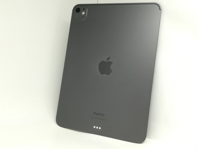 【中古】Apple iPad Pro 11インチ（第5世代/M4/2024） Wi-Fiモデル 256GB スペースブラック 標準ガラス MVV83J/A【京都】保証期間１ヶ月