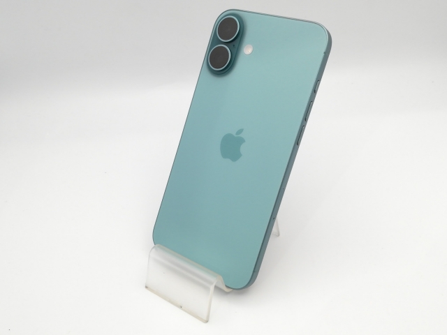 【中古】Apple 国内版 【SIMフリー】 iPhone 16 Plus 256GB ティール MXVL3J/A【大阪堂島】保証期間１ヶ月【ランクA】