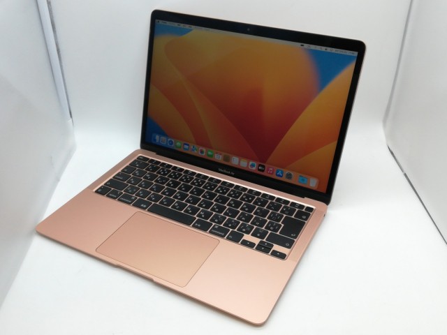 【中古】Apple MacBook Air 13インチ CTO (Early 2020) ゴールド Core i5(1.1G)/8G/1T/Iris Plus【京都】保証期間１ヶ月【ランクB】