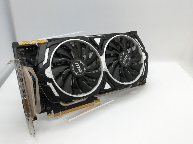 中古】MSI GeForce GTX 1070 ARMOR 8G OC GTX1070/8GB(GDDR5)/PCI-E