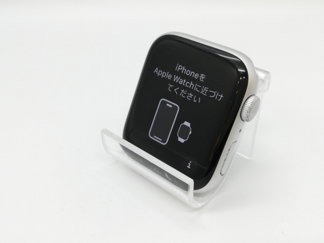 【中古】Apple Apple Watch Series5 GPS 44mm シルバーアルミケース (バンド無し)【京都】保証期間１ヶ月【ランクC】