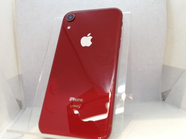 【中古】Apple SoftBank 【SIMロック解除済み】 iPhone XR 64GB (PRODUCT)RED MT062J/A【川越クレアモール】保証期間１ヶ月【ランクB】