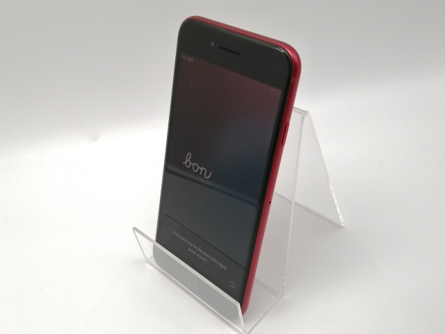 【中古】Apple au 【SIMフリー】 iPhone SE（第3世代） 128GB (PRODUCT)RED MMYH3J/A【博多】保証期間１ヶ月【ランクA】_1