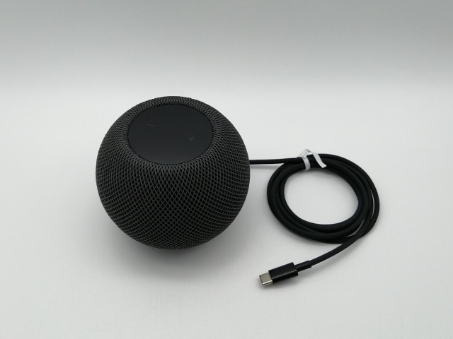 【中古】Apple HomePod mini スペースグレイ MY5G2J/A【博多】保証期間１週間の通販は