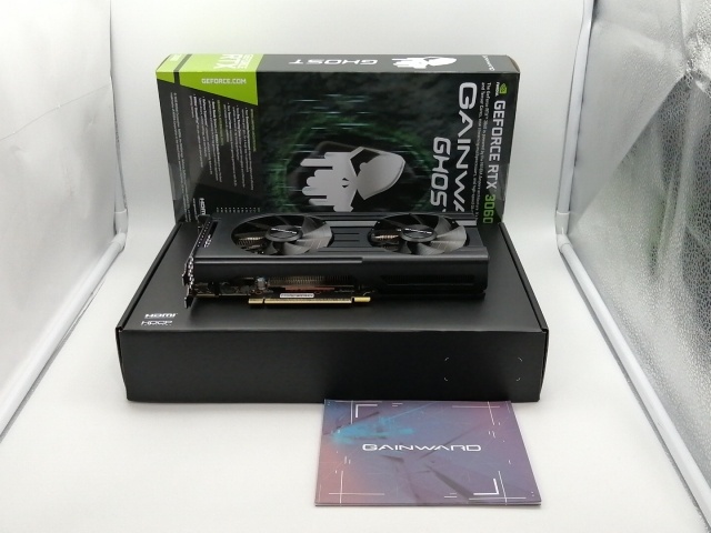【中古】Gainward RTX3060 GHOST（NE63060019K9-190AU-G）RTX3060(LHR)/12GB(GDDR6)/PCI-E【博多】保証期間１週間_7
