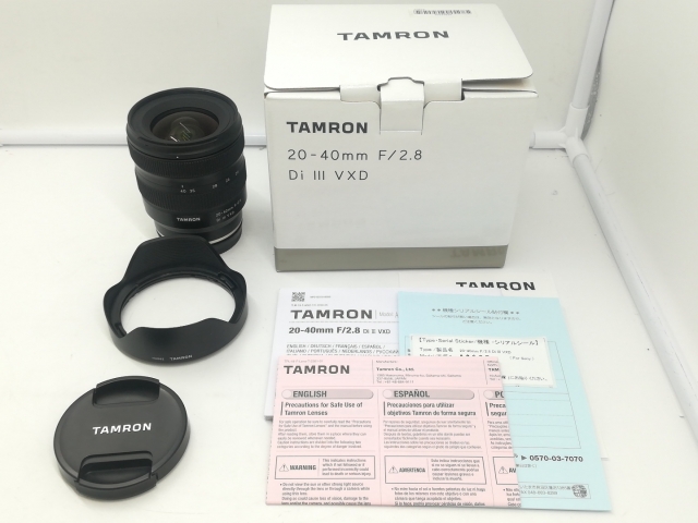 【中古】TAMRON 20-40mm F/2.8 Di III VXD (Model A062) (SONY Eマウント(FE))【札幌】保証期間１ヶ月【ランクA】_5
