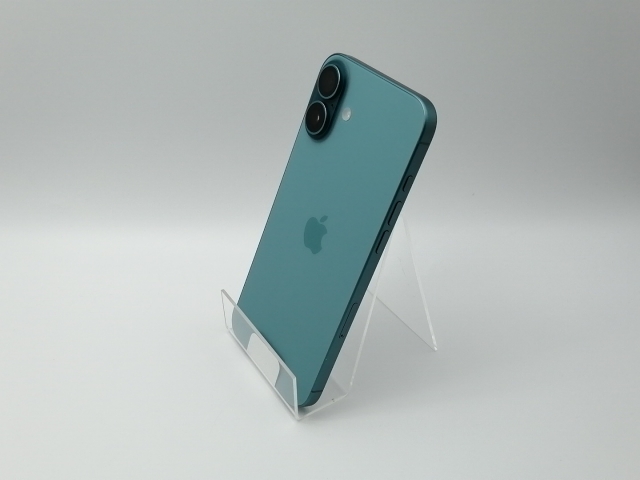 iPhone 16 128GB ティール 超美品 純正バッテリー100% 美品 バッテリー100% iPhone16 ティール 128gb simフリー 超美品