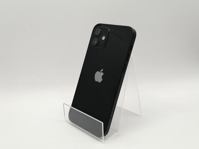 iPhone12 64GB ブラック SIMロック解除済み 箱,付属品全てあり