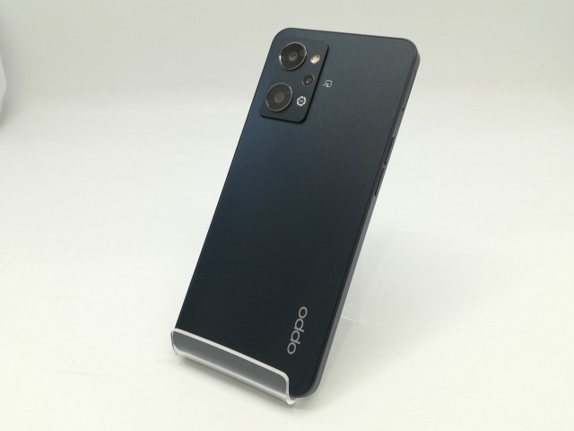 【中古】Oppo au 【SIMフリー】 OPPO Reno7 A スターリーブラック 6GB 128GB OPG04【博多】保証期間１ヶ月【ランクA】