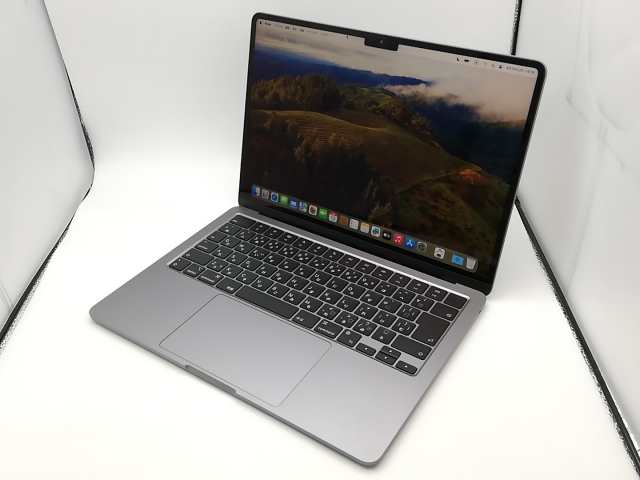 【中古】Apple MacBook Air 13インチ M2(CPU:8C/GPU:8C) 8GB/256GB スペースグレイ MLXW3J/A (M2・2022)【鹿児島中町】保証期間１ヶ月【