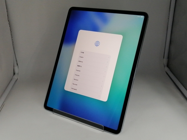 【中古】Apple 国内版 【SIMフリー】 13インチ iPad Air（M2/2024） 256GB ブルー MV6W3J/A【博多】保証期間１ヶ月【ランクA】_1