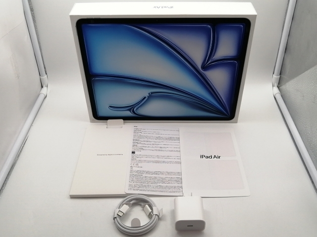 【中古】Apple 国内版 【SIMフリー】 13インチ iPad Air（M2/2024） 256GB ブルー MV6W3J/A【博多】保証期間１ヶ月【ランクA】_7