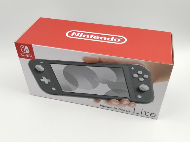 未使用】Nintendo Switch Lite 本体 グレー HDH-S-GAZAA【博多