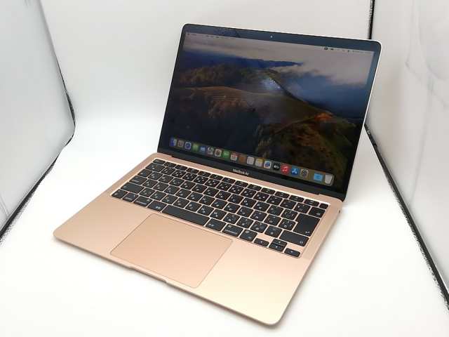 【中古】Apple MacBook Air 13インチ M1(CPU:8C/GPU:7C) 8GB/256GB ゴールド MGND3J/A (M1・2020)【鹿児島中町】保証期間１ヶ月【ランクB