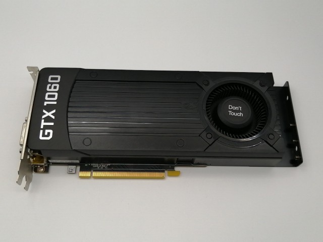 【中古】NVIDIA GeForce GTX1060 6GB(GDDR5)/PCI-E【新橋烏森通り】保証期間１週間