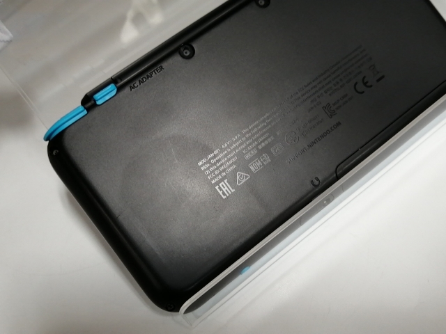 【中古】Nintendo Newニンテンドー2DS LL ブラック×ターコイズ JAN-S-BAAA【博多】保証期間１ヶ月【ランクB】_2