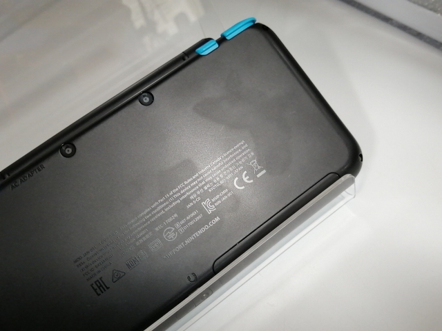 【中古】Nintendo Newニンテンドー2DS LL ブラック×ターコイズ JAN-S-BAAA【博多】保証期間１ヶ月【ランクB】_3