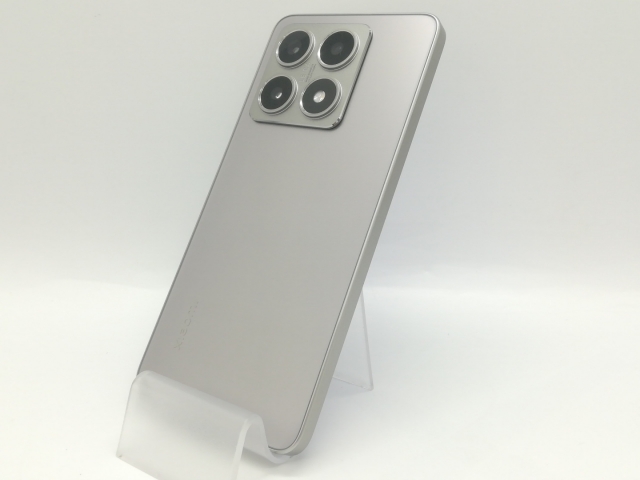 【中古】Xiaomi UQmobile 【SIMフリー】 Xiaomi 14T 12GB 256GB チタングレー XIG07【福岡天神】保証期間１ヶ月【ランクB】