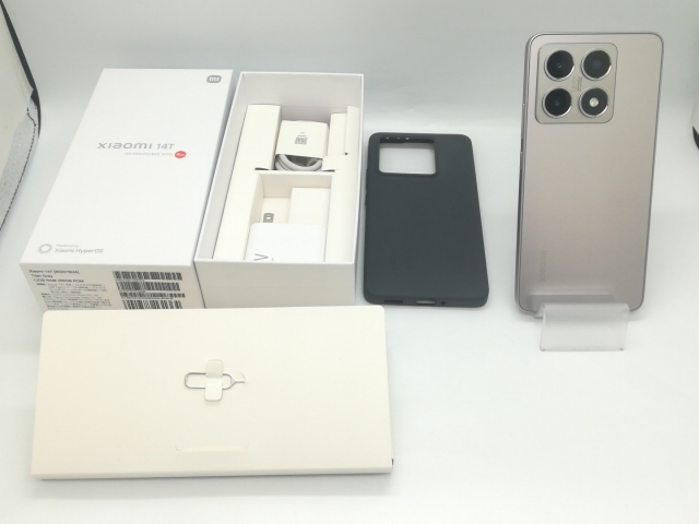 【中古】Xiaomi UQmobile 【SIMフリー】 Xiaomi 14T 12GB 256GB チタングレー XIG07【福岡天神】保証期間１ヶ月【ランクB】_7