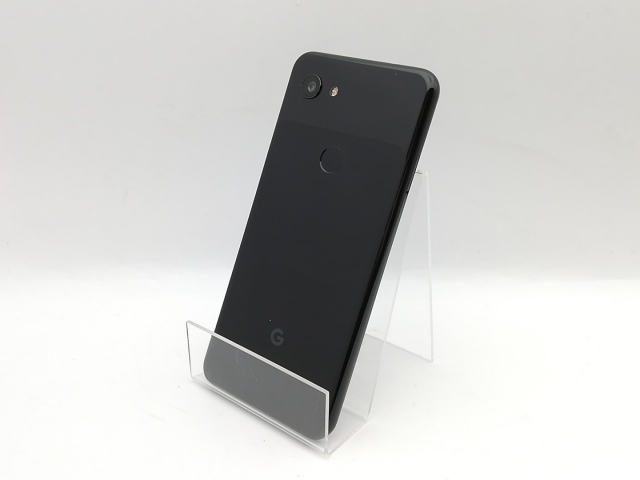 【中古】Google SoftBank 【SIMロック解除済み】 Pixel 3a G020H 64GB Just Black【熊本】保証期間１ヶ月【ランクB】