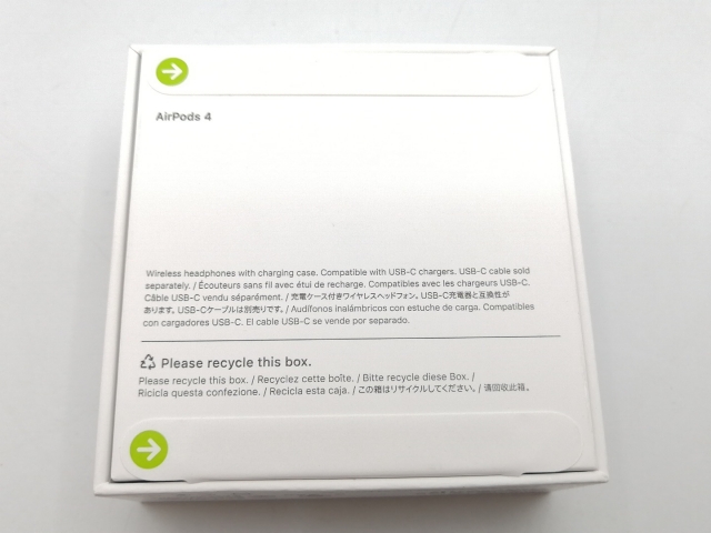 【未使用】Apple AirPods 4 MXP63J/A【ECセンター】保証期間１ヶ月_2