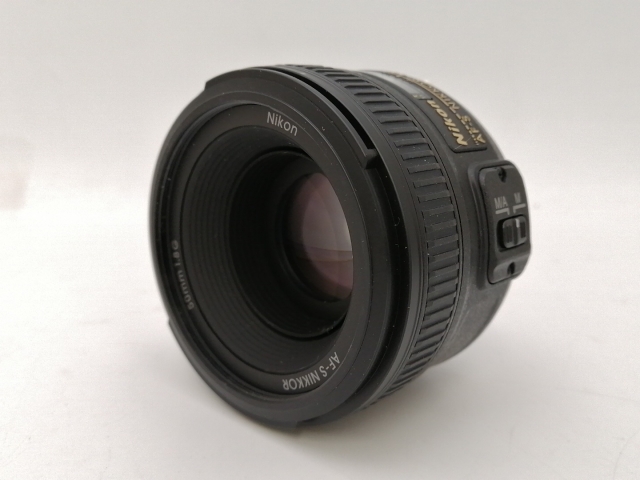 【中古】Nikon AF-S NIKKOR 50mm F1.8G (Nikon Fマウント)【新宿2】保証期間１ヶ月【ランクA】